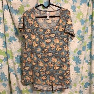 LuLaRoe Patterned Shirt